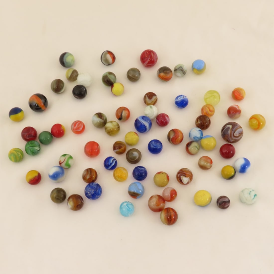 Mixed Vintage Machine Made Marbles - 8