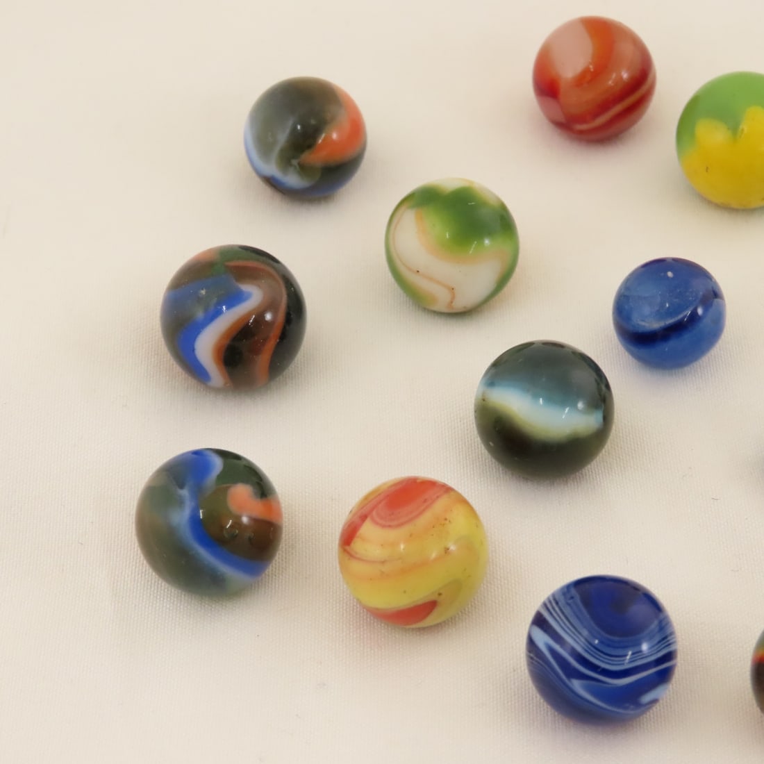 19 Vintage Peltier Marbles - 2