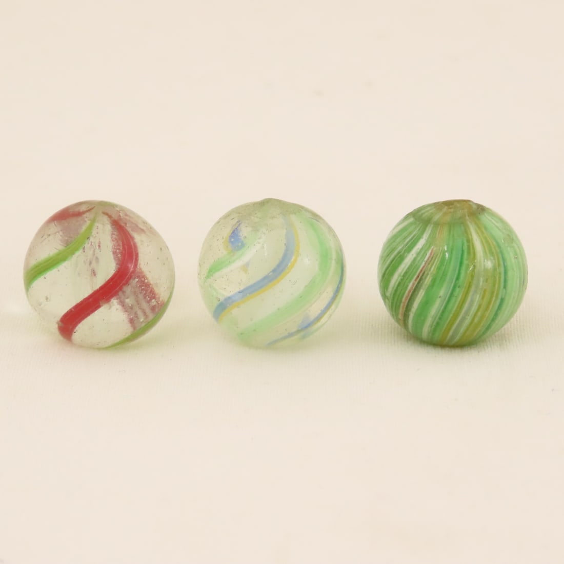 9 11/16" Handmade Swirl Marbles - 10