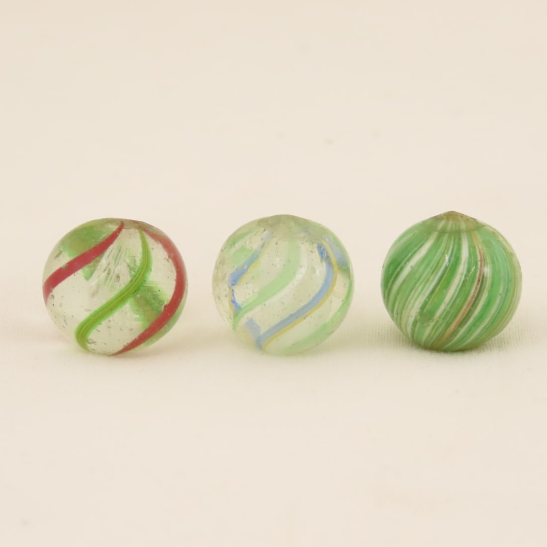 9 11/16" Handmade Swirl Marbles - 11