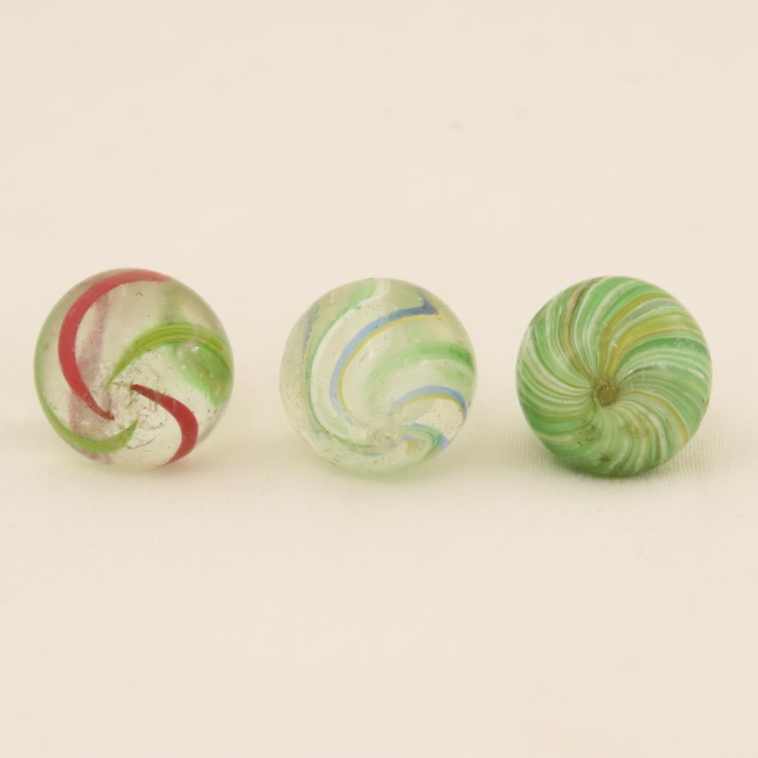 9 11/16" Handmade Swirl Marbles - 13