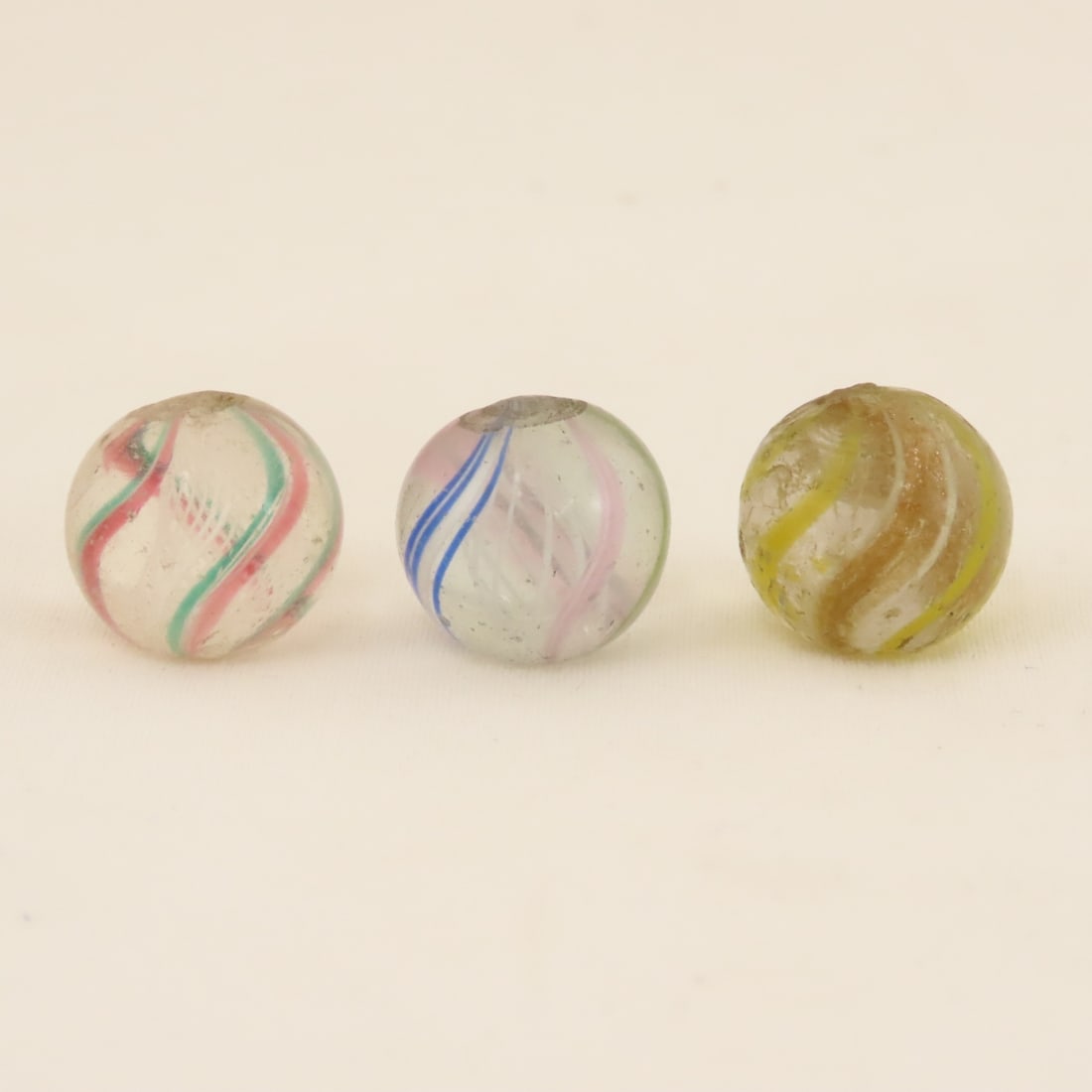 9 11/16" Handmade Swirl Marbles - 17