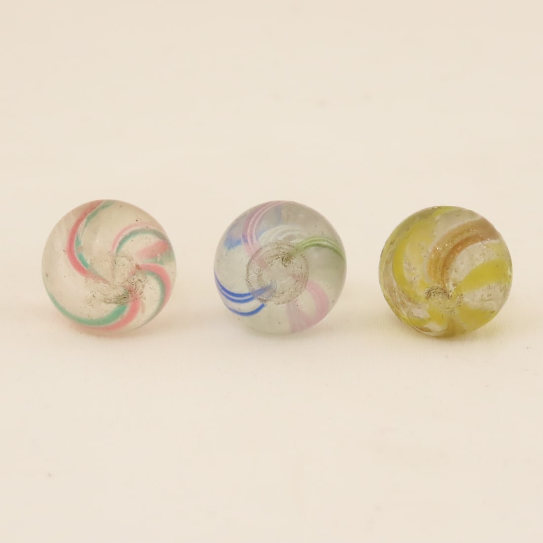 9 11/16" Handmade Swirl Marbles - 18