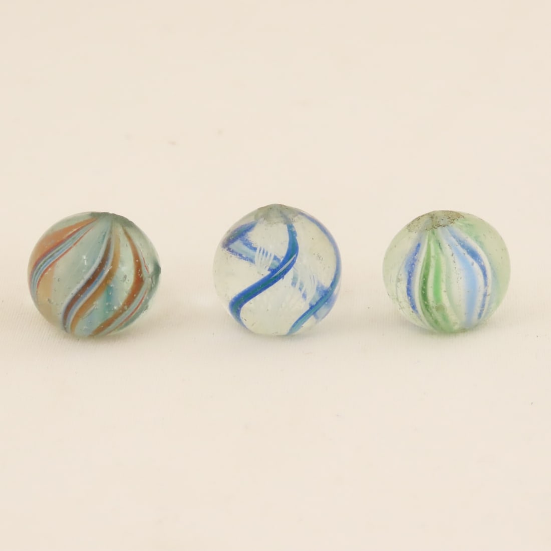 9 11/16" Handmade Swirl Marbles - 2