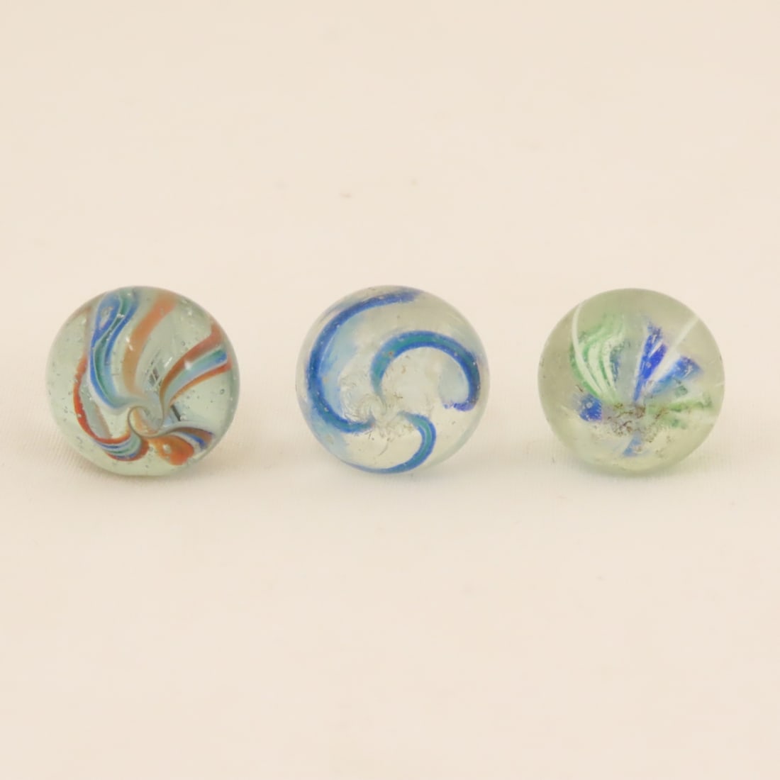 9 11/16" Handmade Swirl Marbles - 7