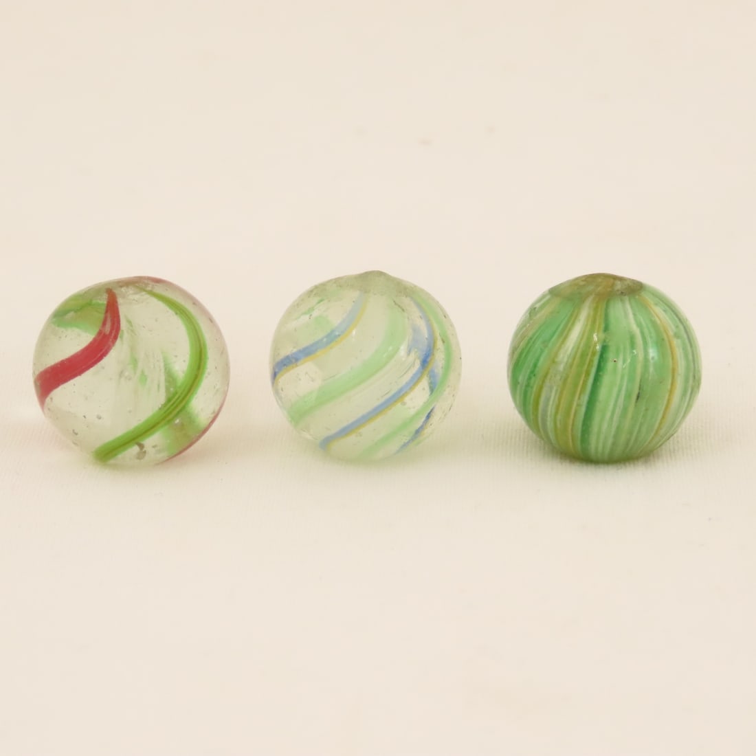 9 11/16" Handmade Swirl Marbles - 9