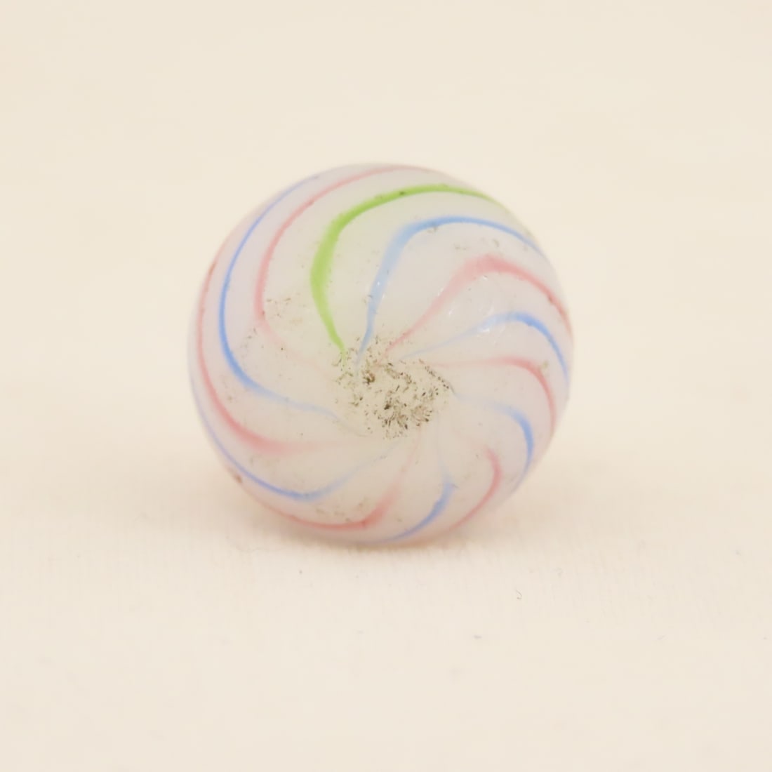 Antique 5/8" Handmade Clambroth Marble - 5