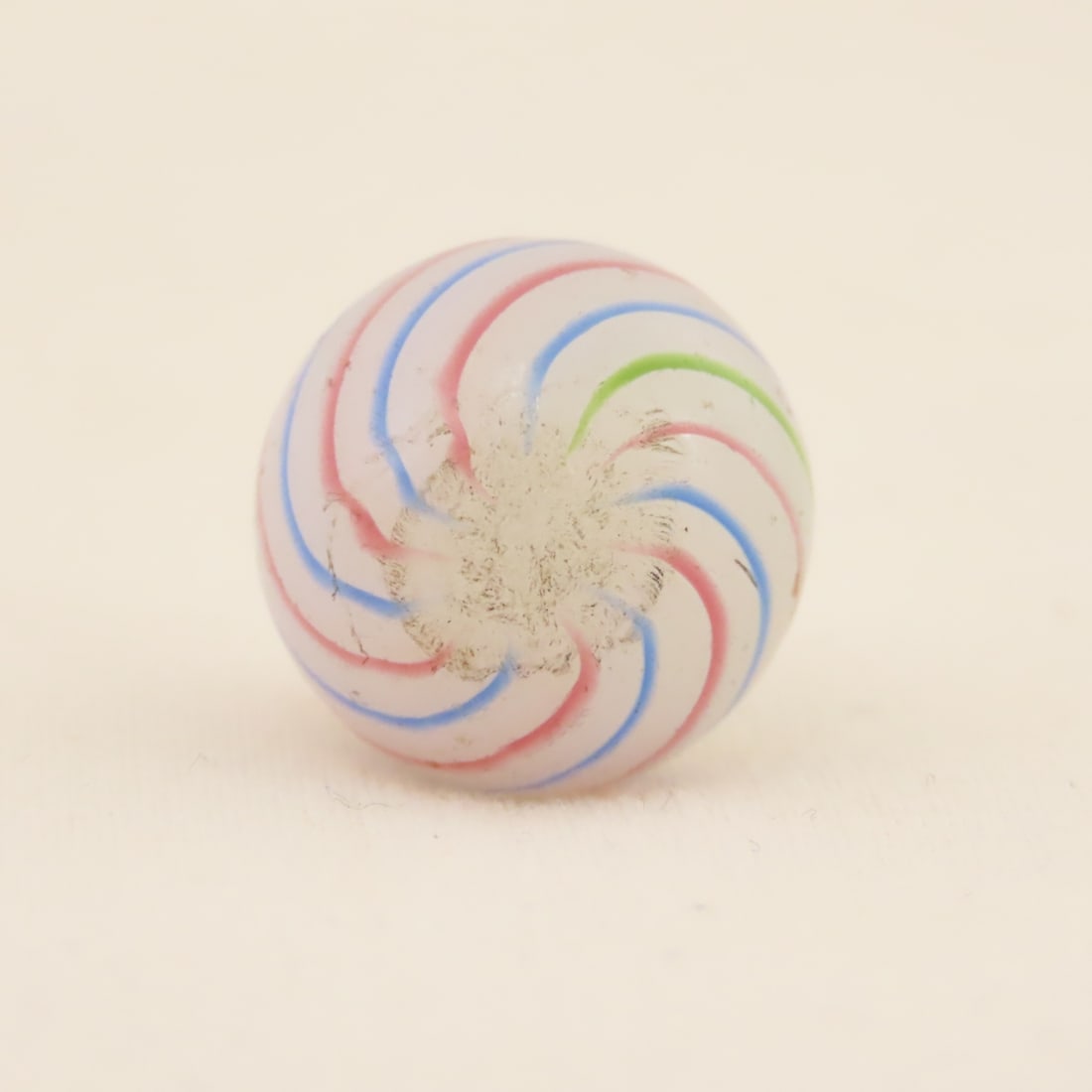 Antique 5/8" Handmade Clambroth Marble - 6