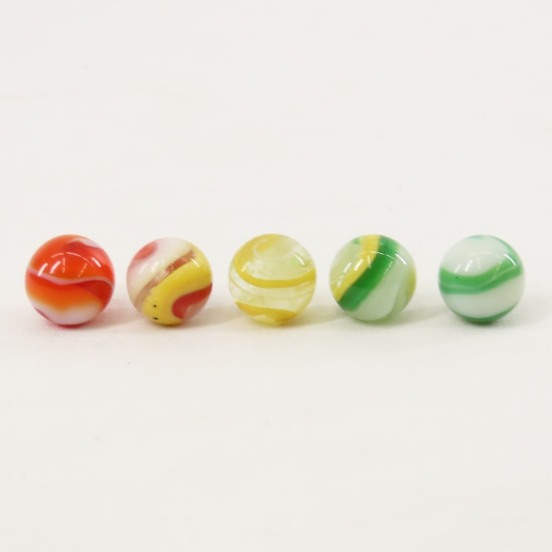 15 Agro Agate Corkscrew Marbles 15-19mm - 11