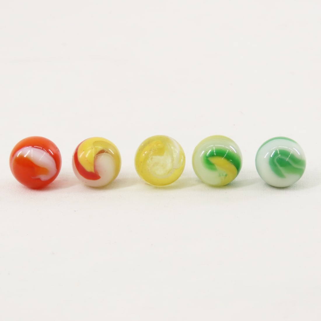 15 Agro Agate Corkscrew Marbles 15-19mm - 12