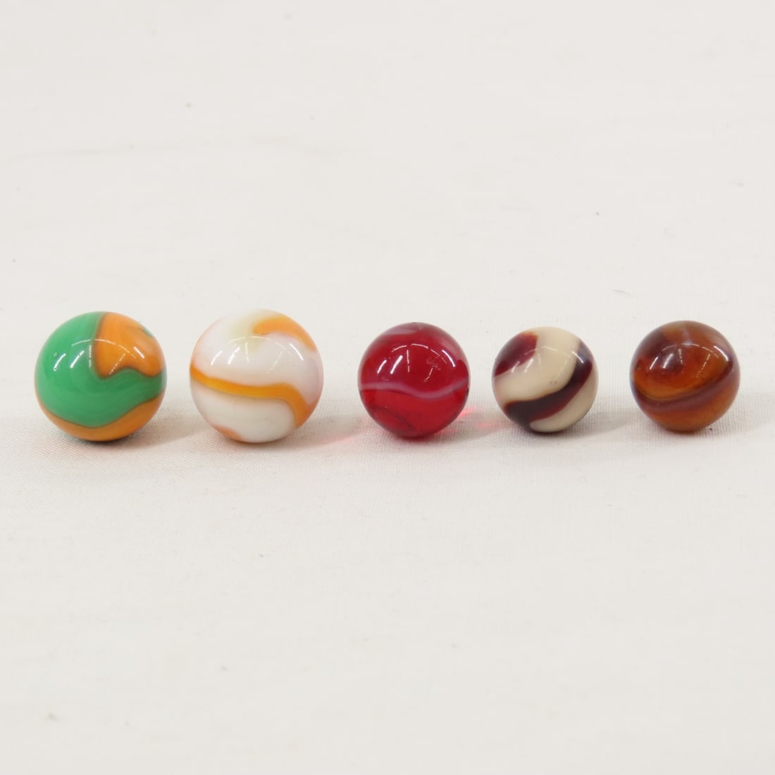 15 Agro Agate Corkscrew Marbles 15-19mm - 3