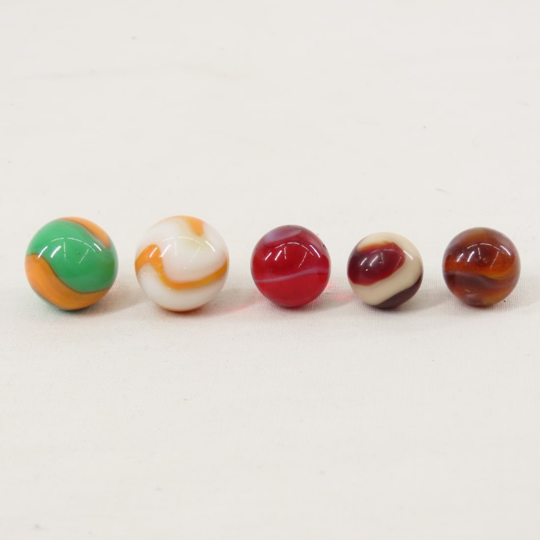 15 Agro Agate Corkscrew Marbles 15-19mm - 4