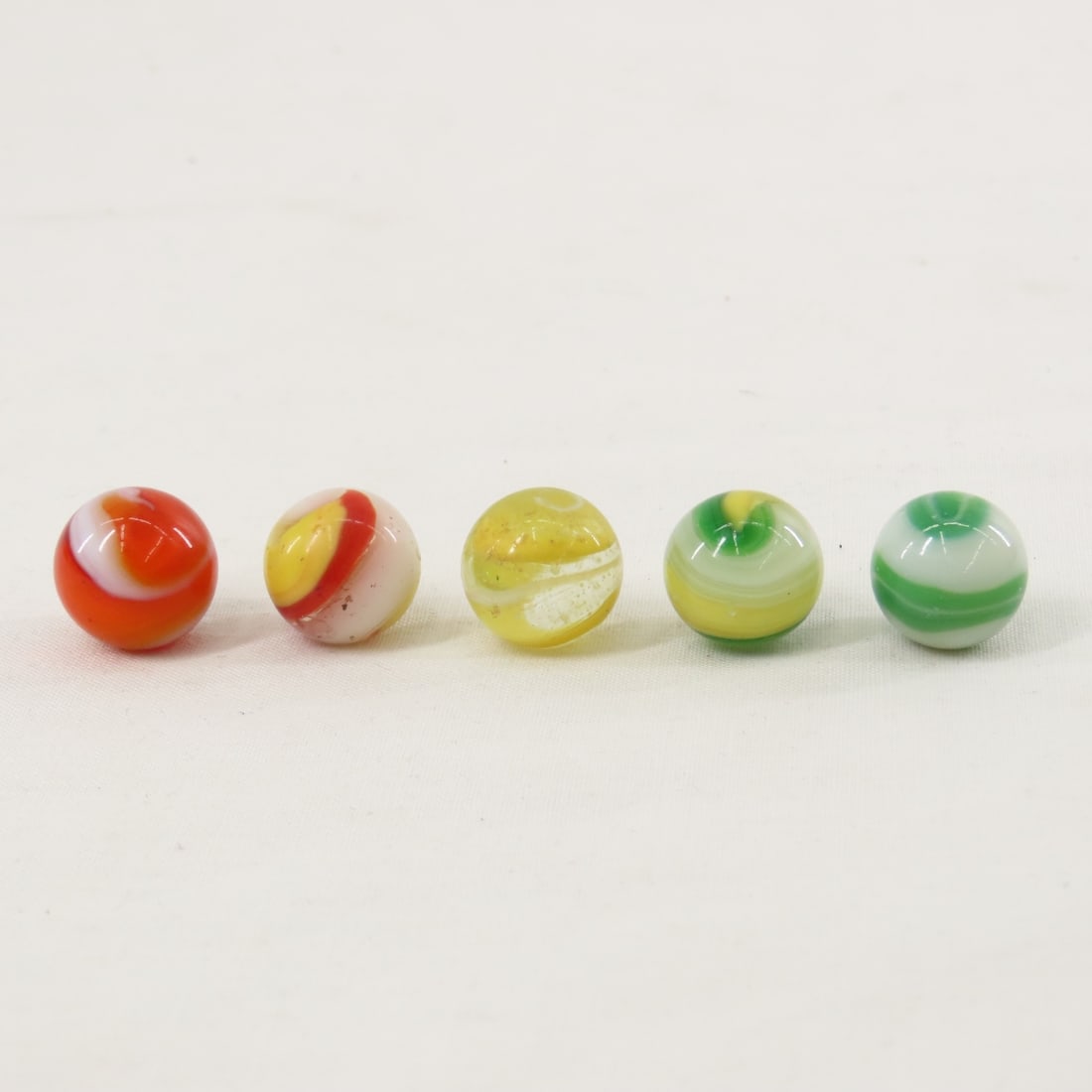 15 Agro Agate Corkscrew Marbles 15-19mm - 8