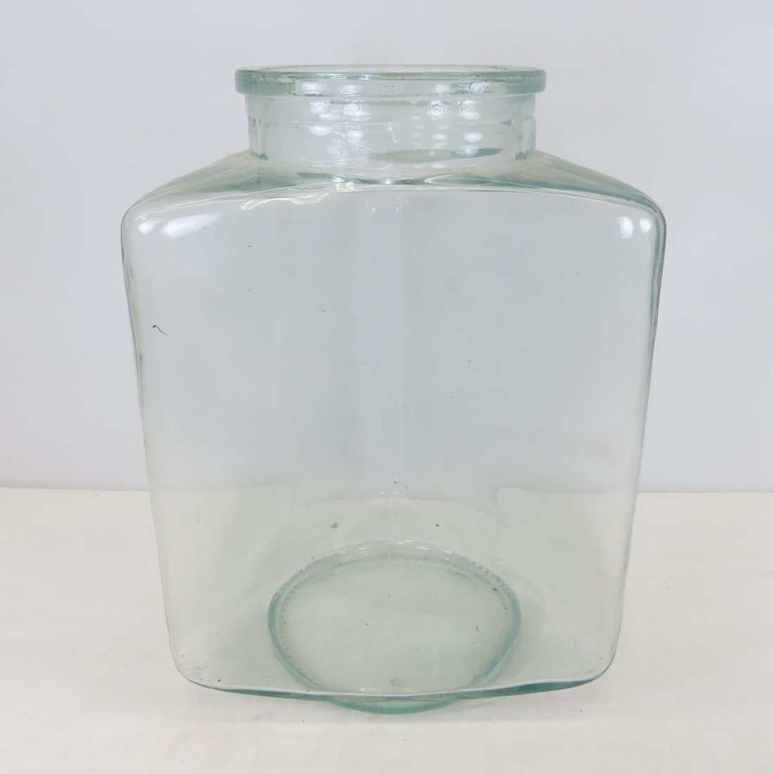 Vintage Bottles, Jars, Tin & 2 Modern Glass Vases - 12