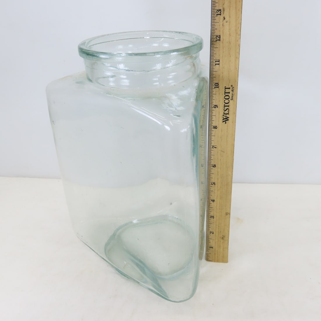 Vintage Bottles, Jars, Tin & 2 Modern Glass Vases - 13