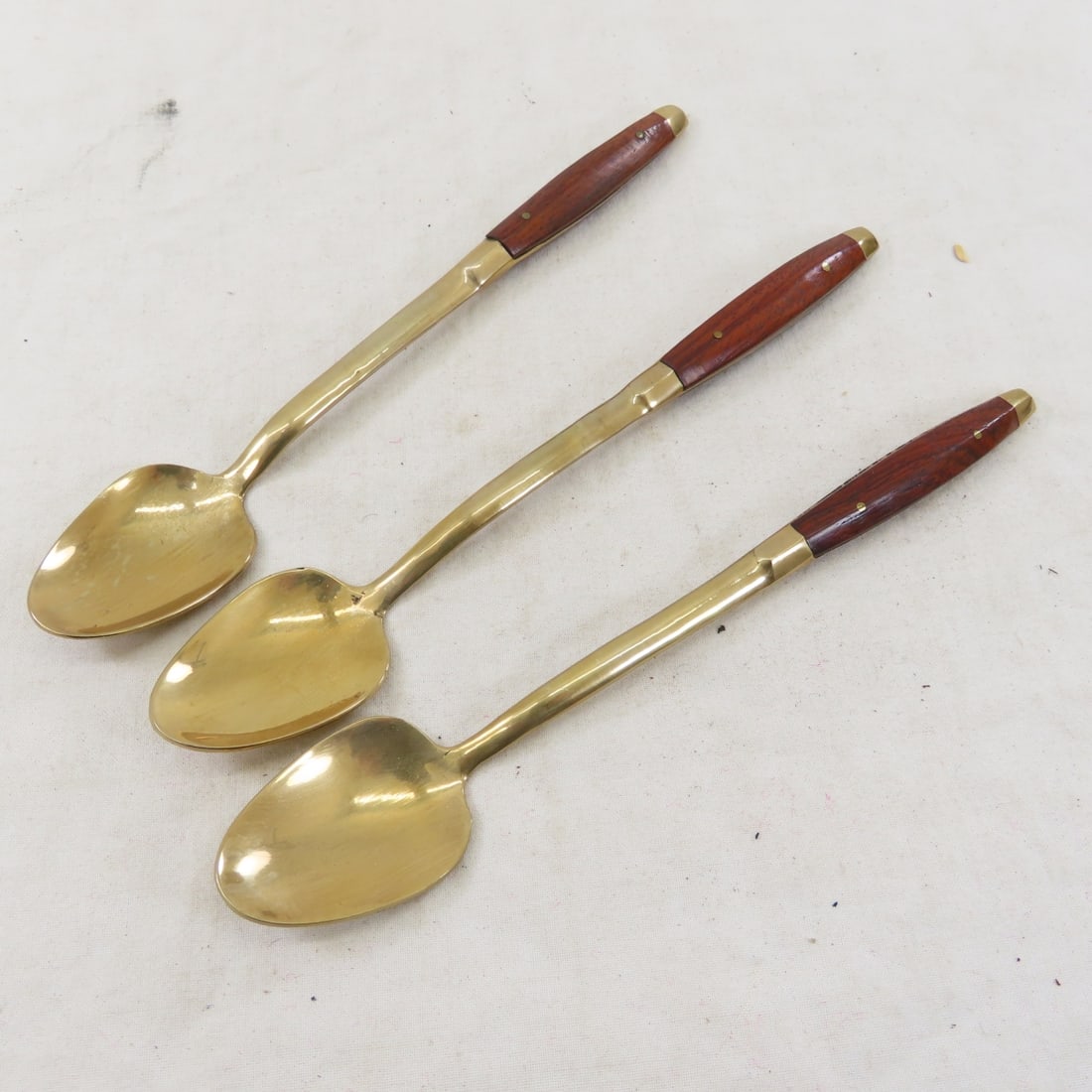Bangkok Jewelry 144 pc Brass Flatware Set for 12 - 20