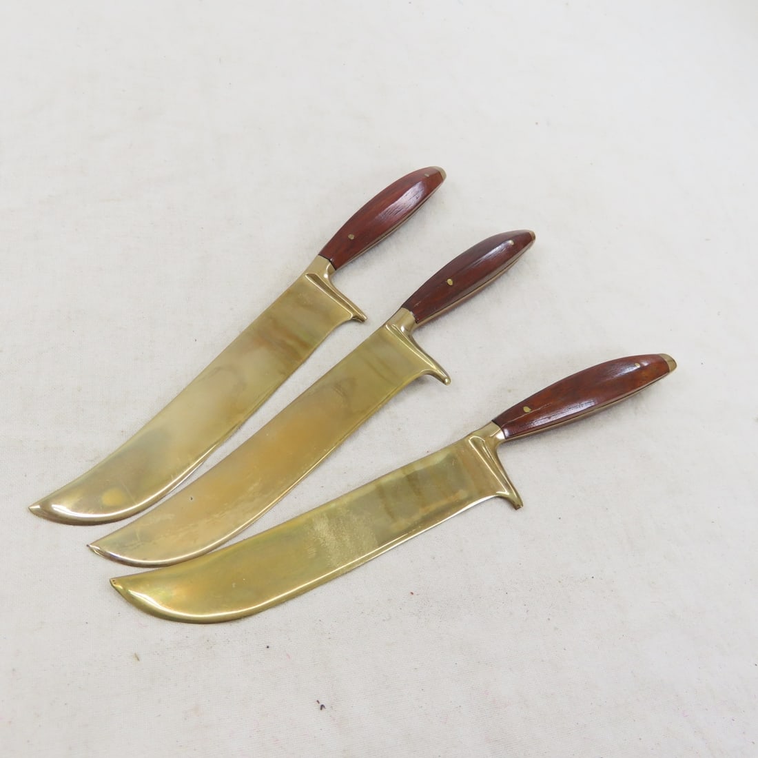 Bangkok Jewelry 144 pc Brass Flatware Set for 12 - 8