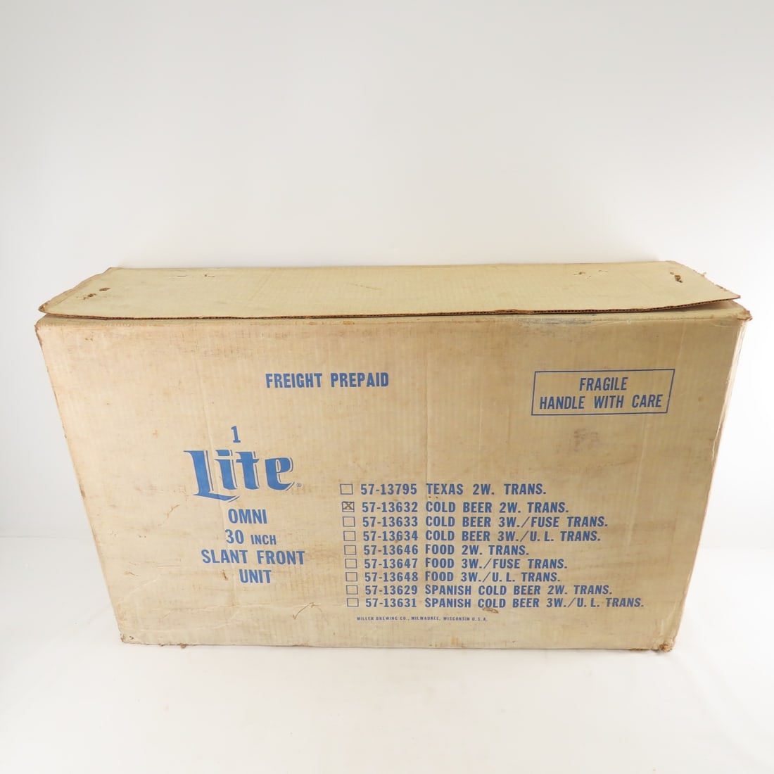 Miller Light 30" Omni Light Up Sign in Box - 10