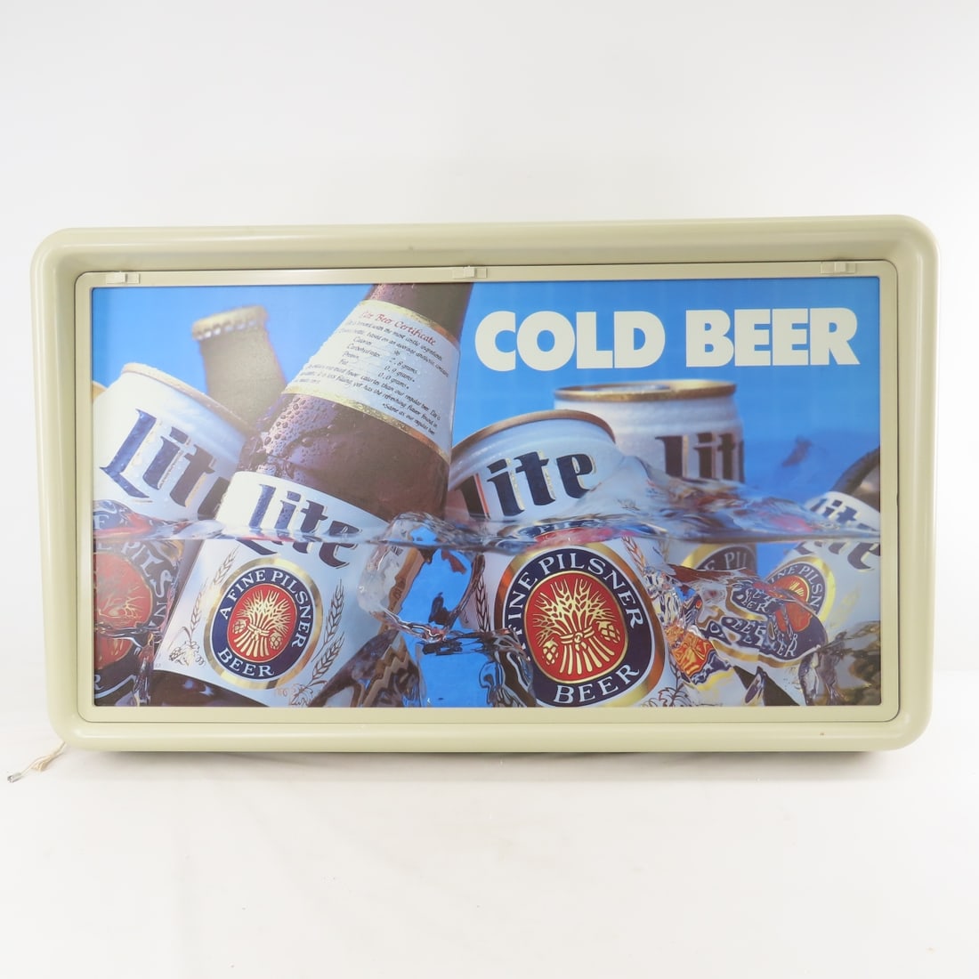 Miller Light 30" Omni Light Up Sign in Box - 2