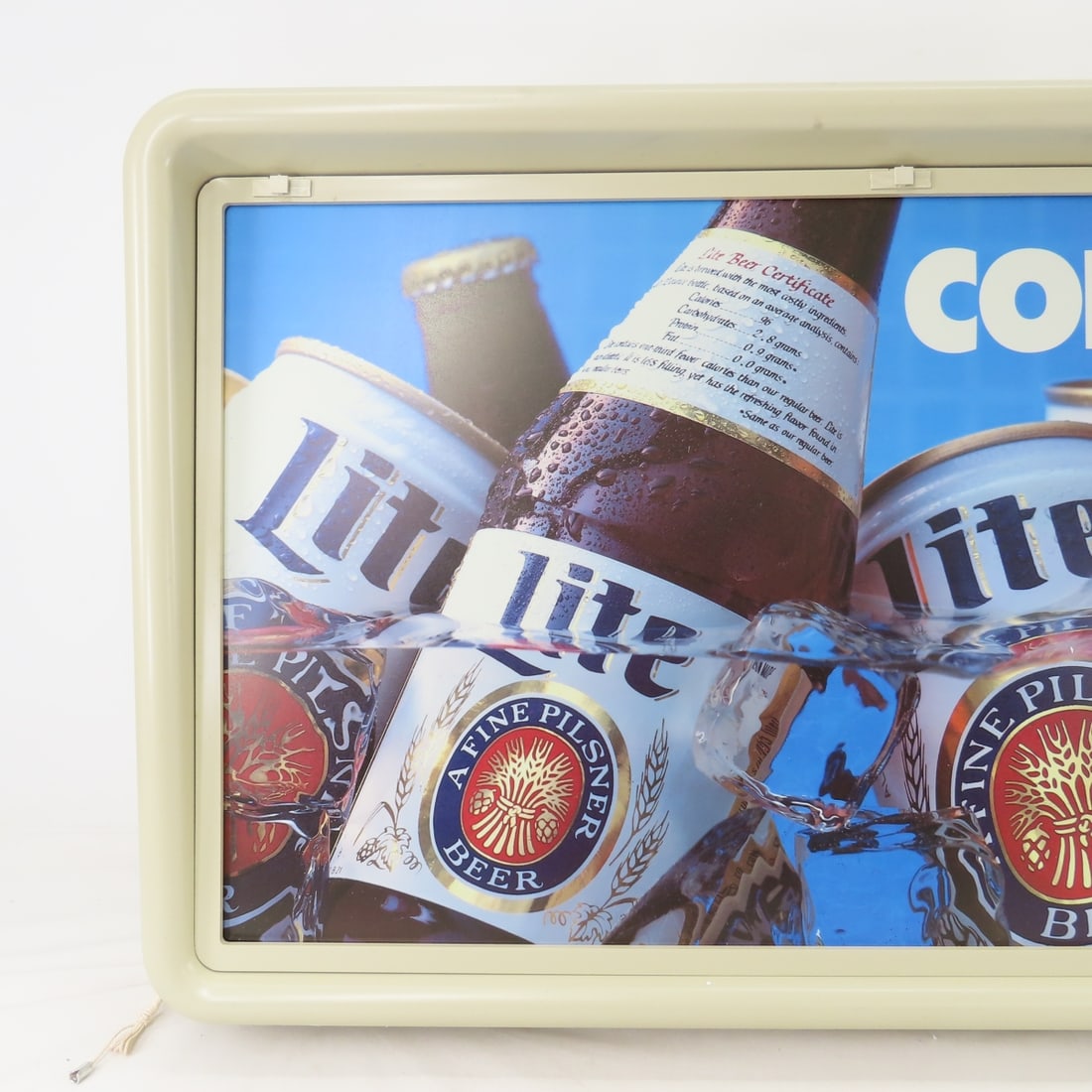 Miller Light 30" Omni Light Up Sign in Box - 3