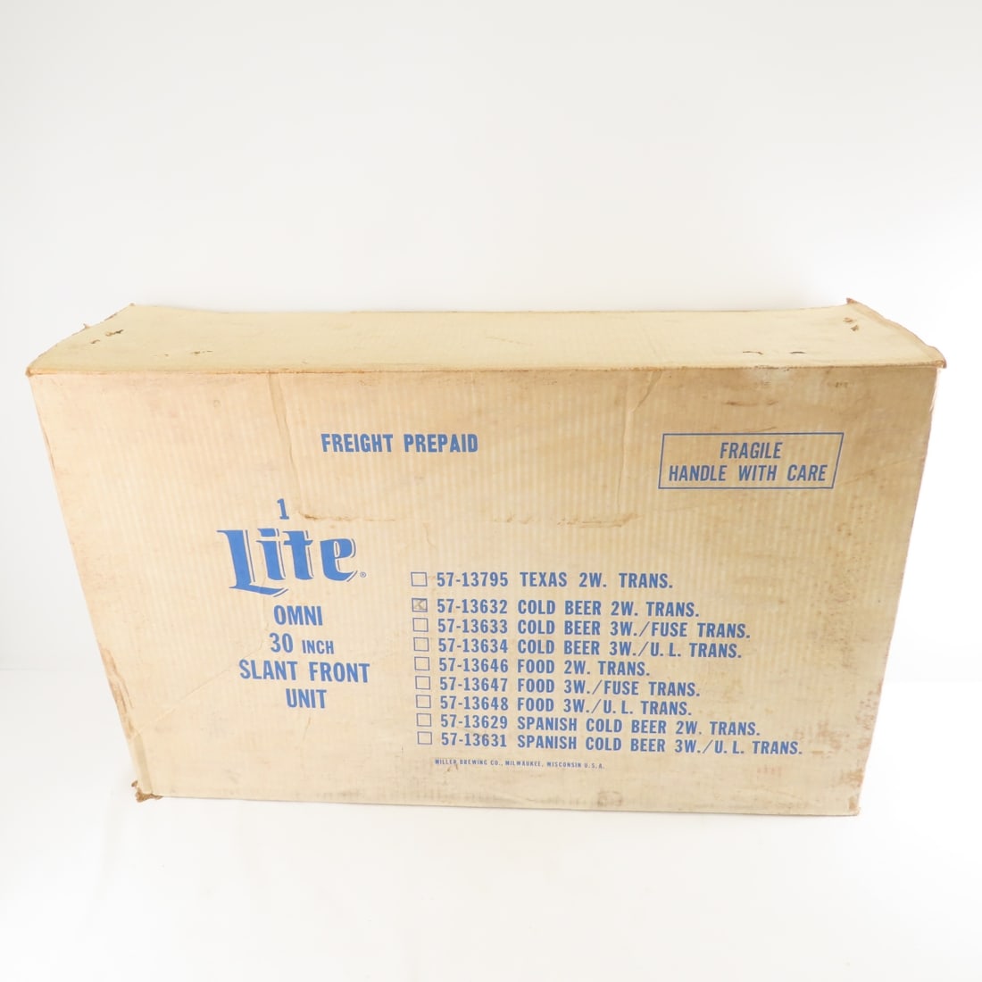 Miller Light 30" Omni Light Up Sign in Box - 9