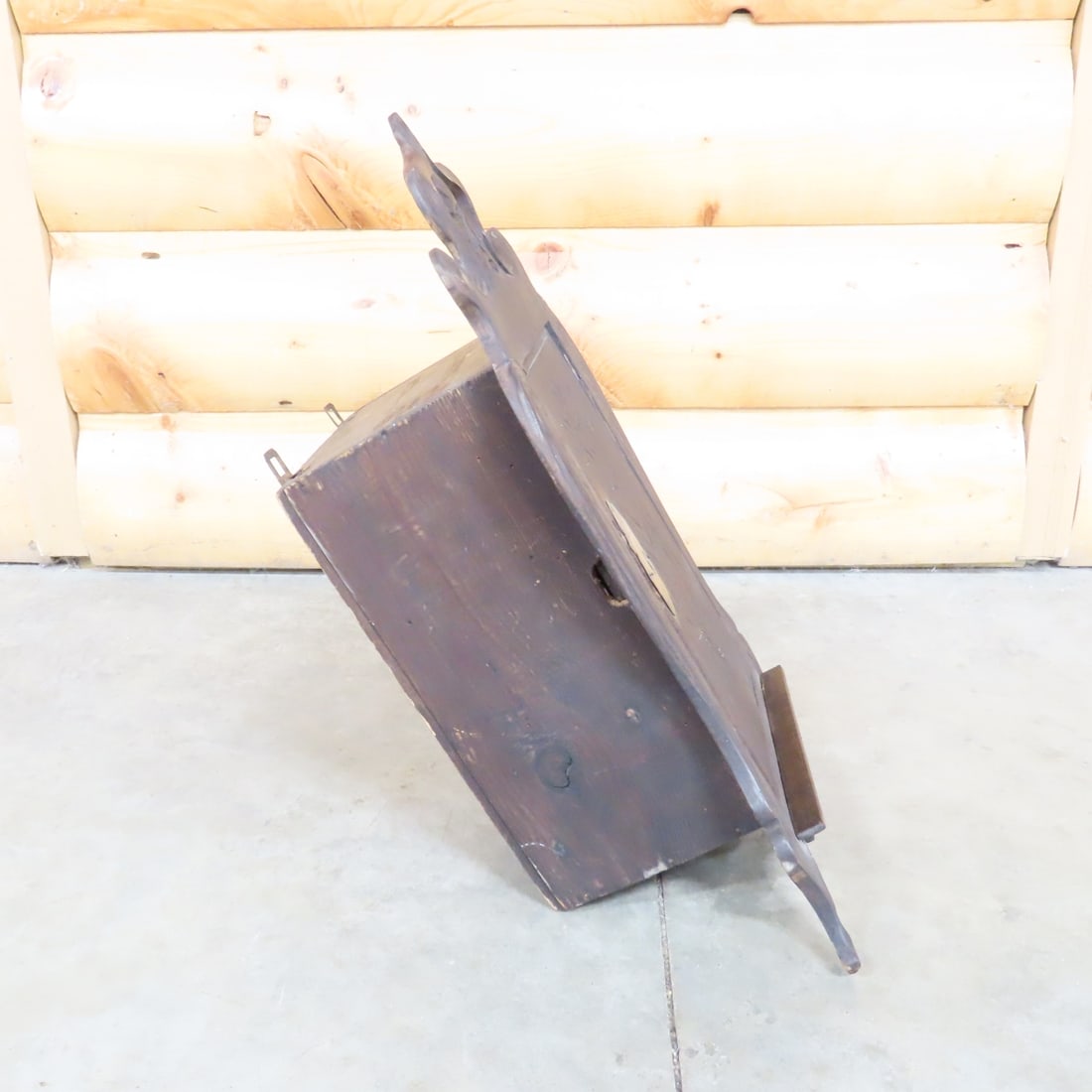 Primitive Hay Fork, Wagon & Antique Wall Cabinet - 11