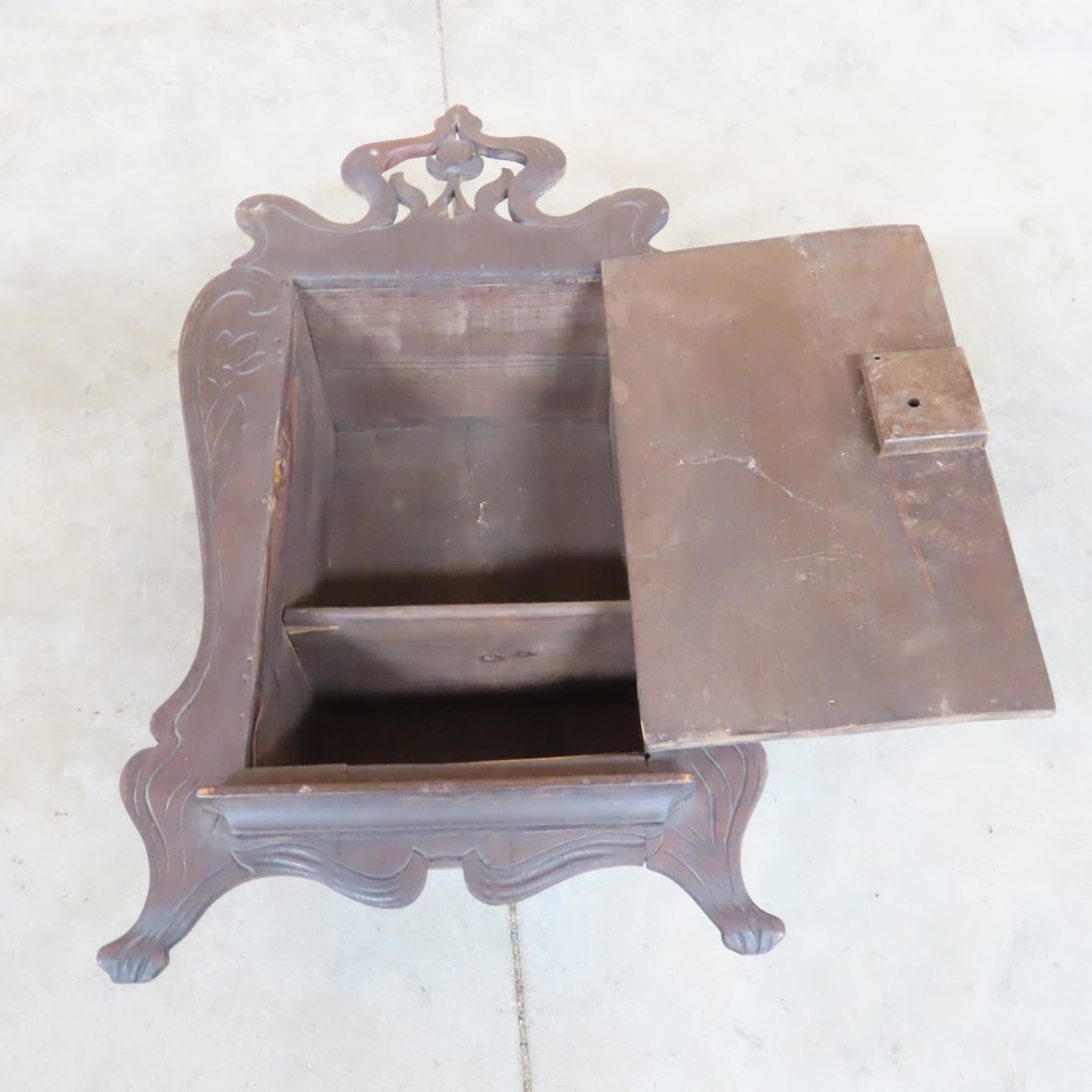 Primitive Hay Fork, Wagon & Antique Wall Cabinet - 14