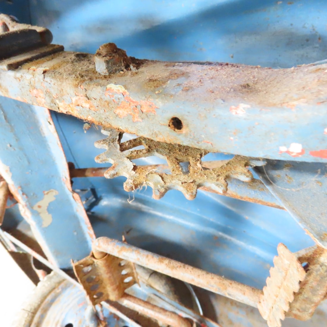 Vintage Children's Steel Pedal Car - 14