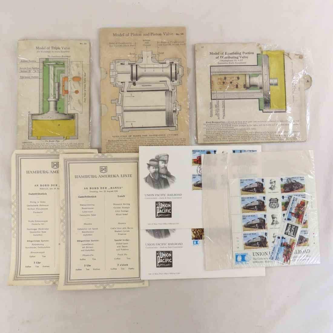 Railroad Postcards, Calendars, Ephemera and More - 11