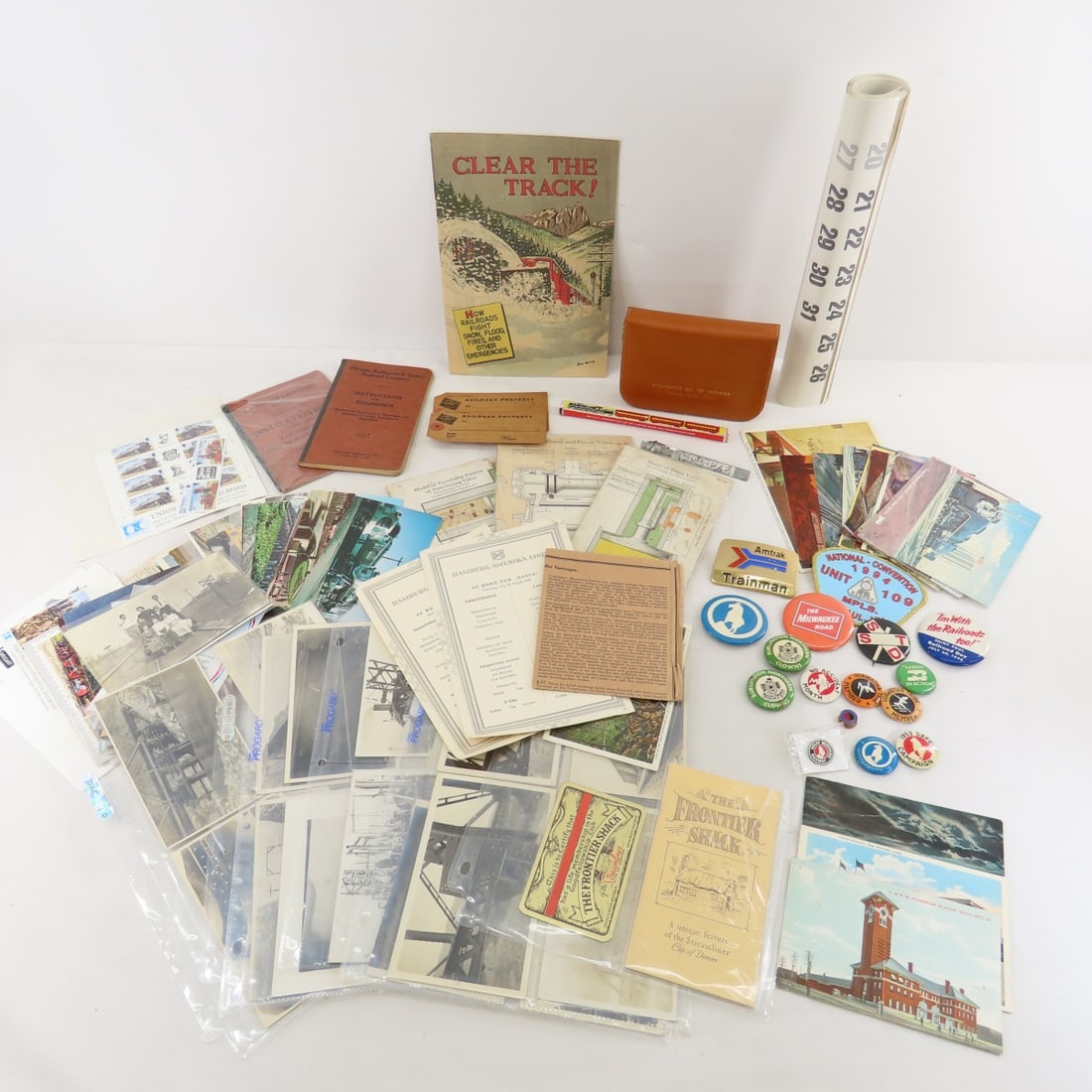 Railroad Postcards, Calendars, Ephemera and More (1 of 13)