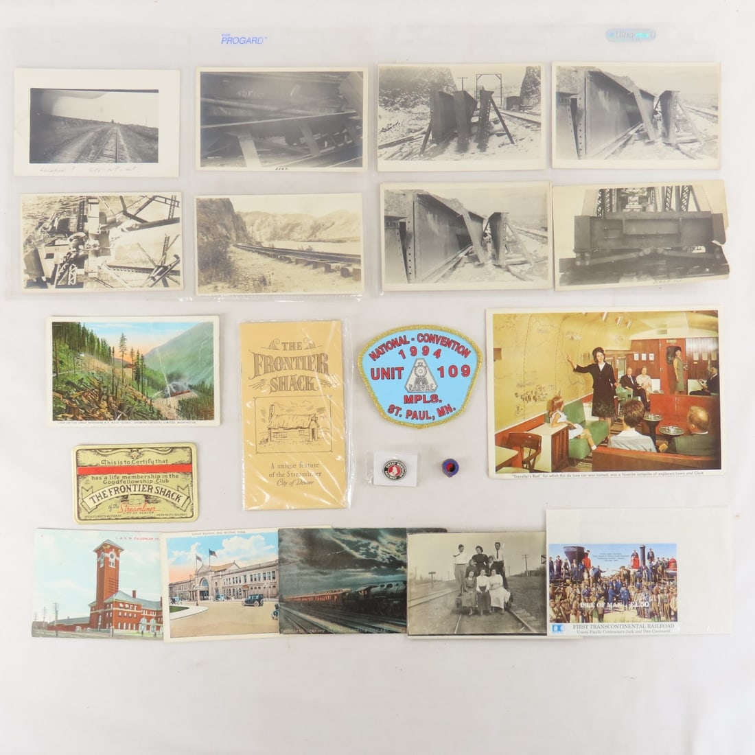 Railroad Postcards, Calendars, Ephemera and More - 6