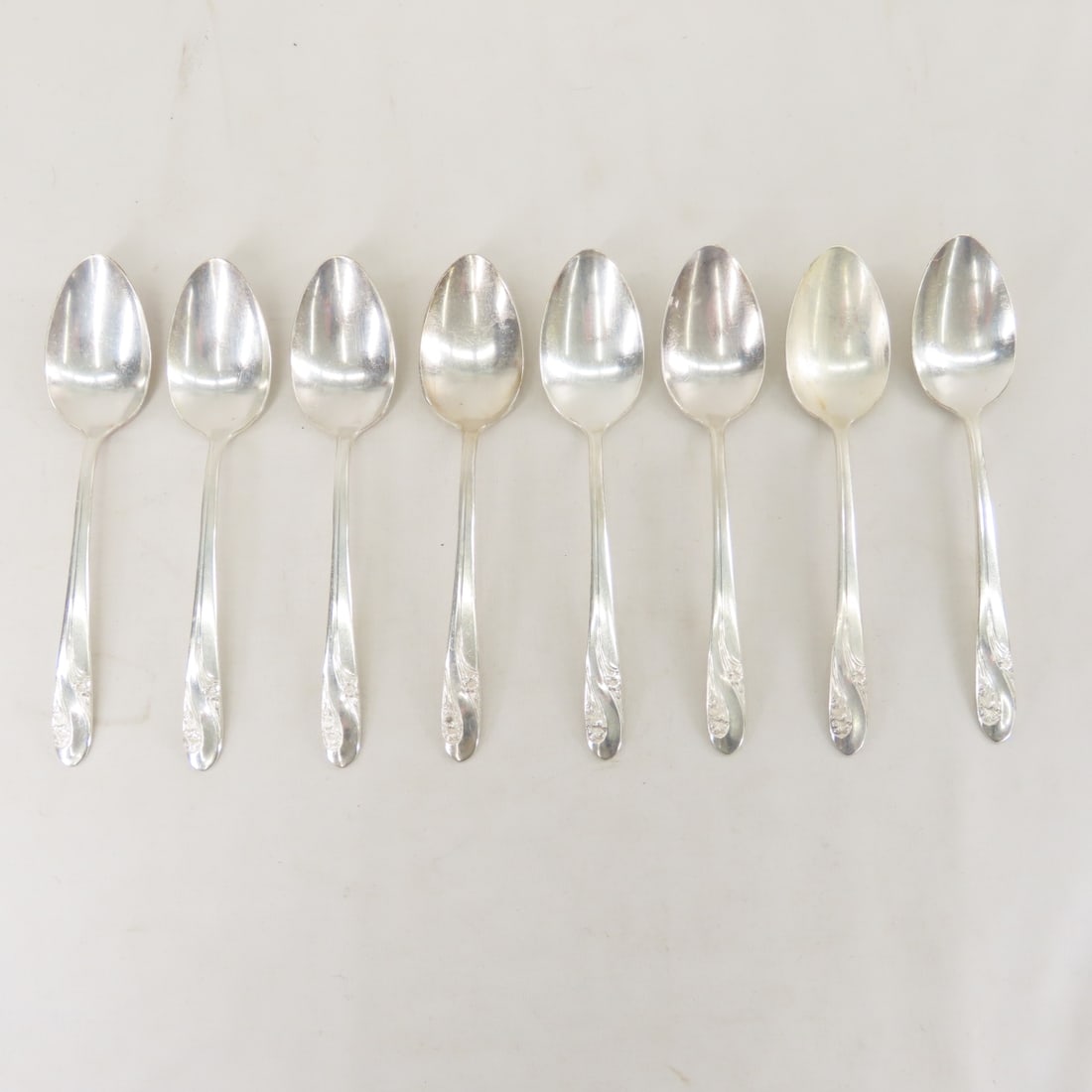 Holmes & Edwards Romance Silverplate Set for 8 - 11