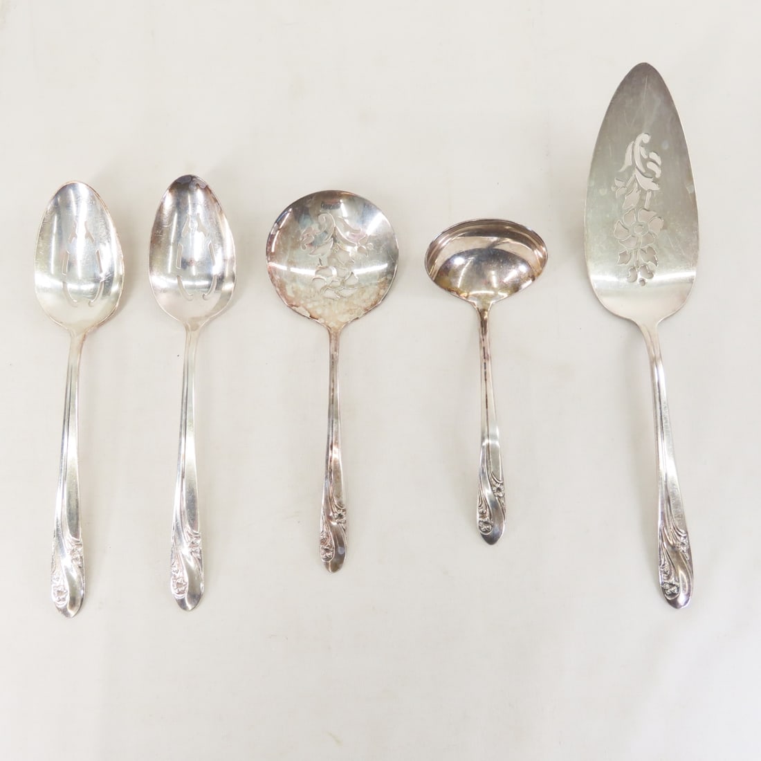 Holmes & Edwards Romance Silverplate Set for 8 - 13
