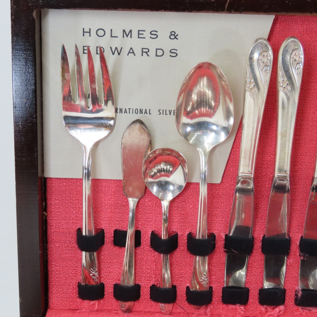 Holmes & Edwards Romance Silverplate Set for 8 - 2