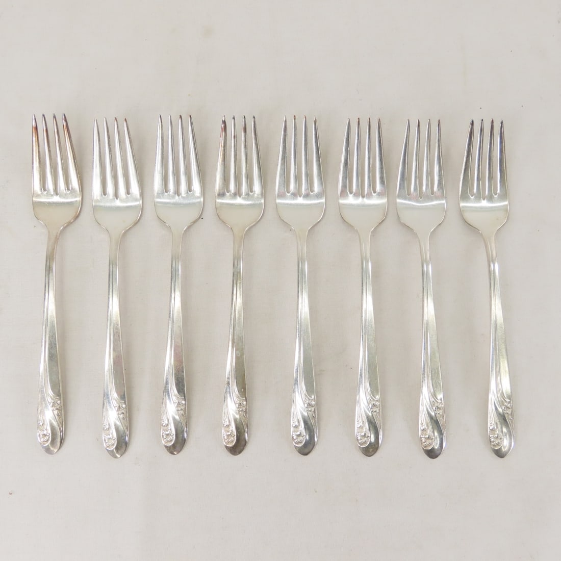 Holmes & Edwards Romance Silverplate Set for 8 - 4