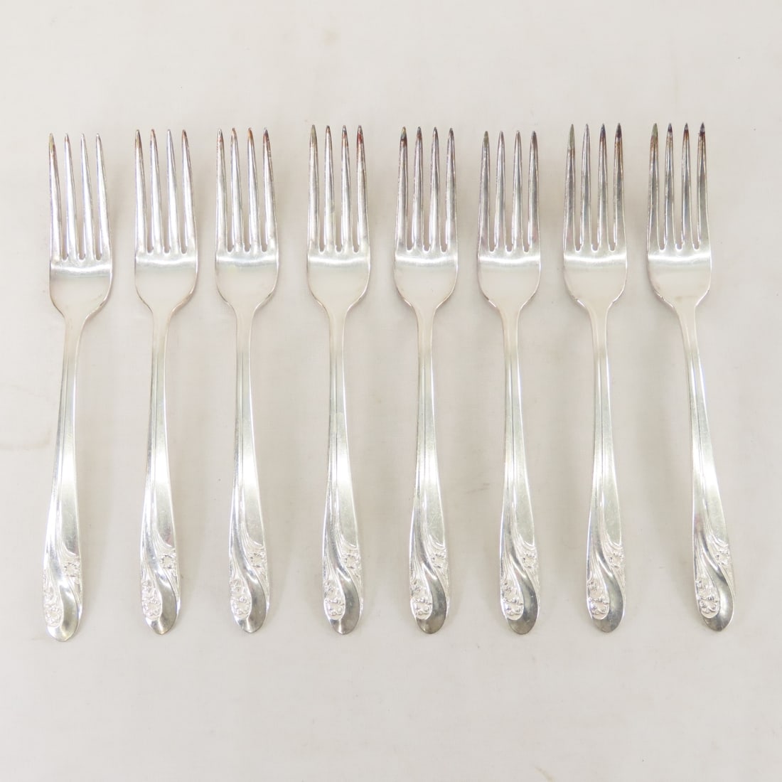 Holmes & Edwards Romance Silverplate Set for 8 - 7