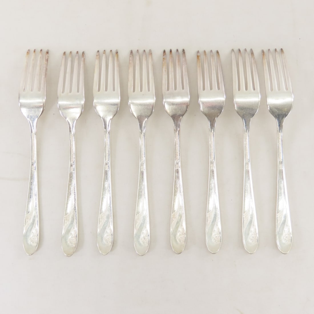Holmes & Edwards Romance Silverplate Set for 8 - 8