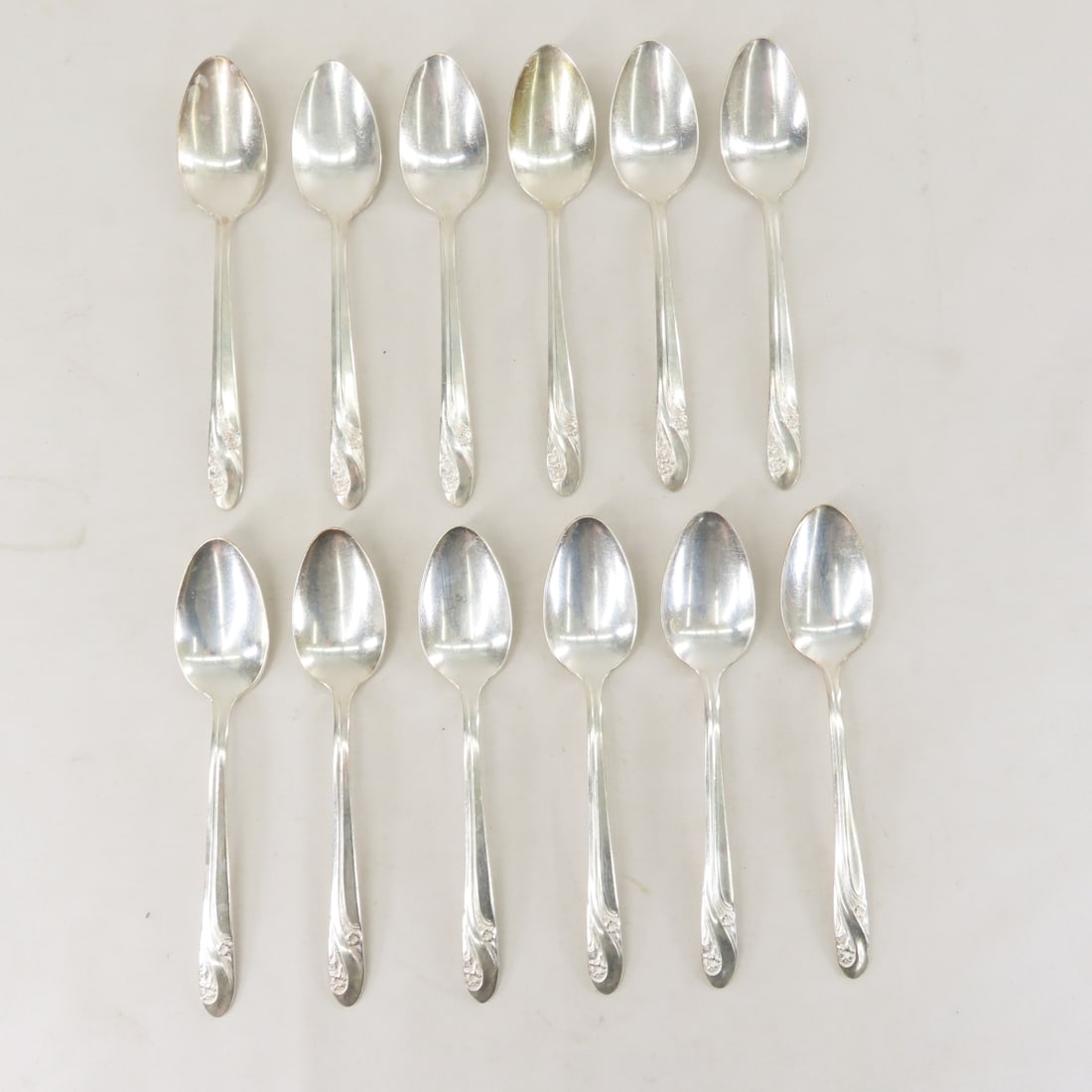 Holmes & Edwards Romance Silverplate Set for 8 - 9