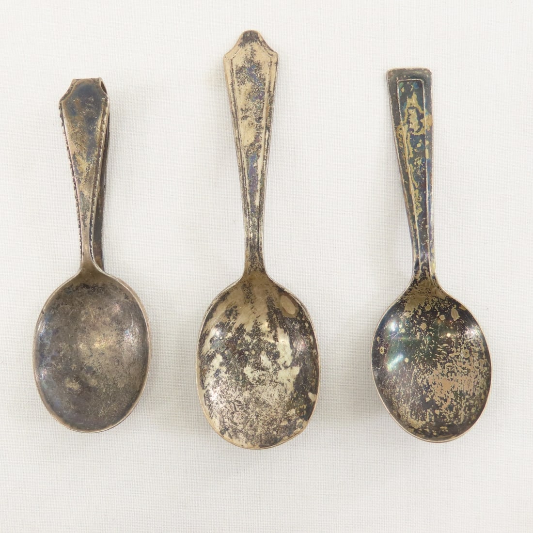 2 International Sterling Child's Sets & Spoon - 2