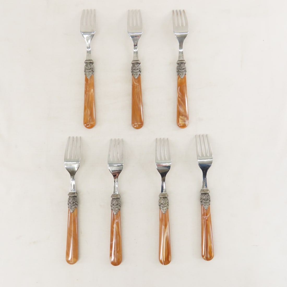 Italian EME Napoleon Acrylic Flatware Set - 7