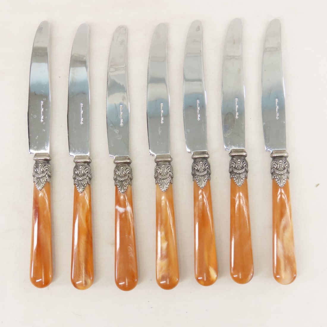 Italian EME Napoleon Acrylic Flatware Set - 9