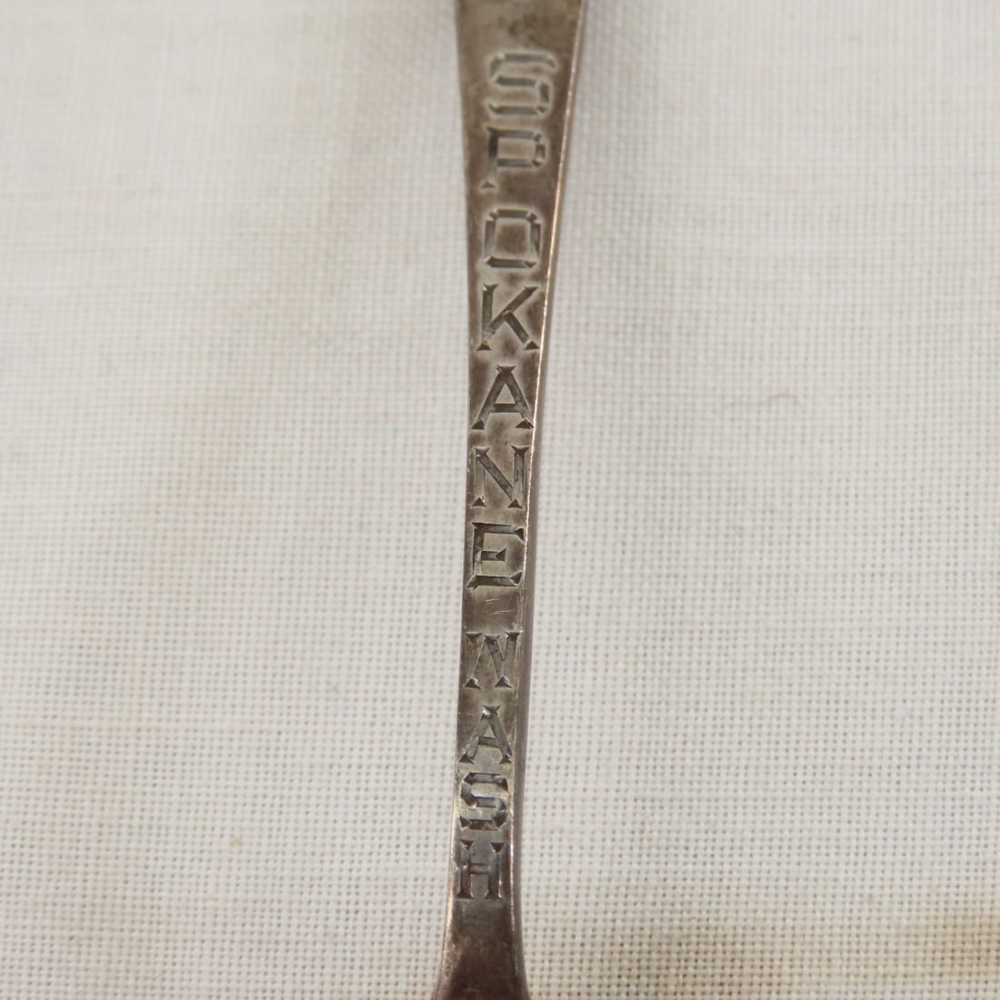 2 MN & 1 Spokane, WA Indian Chief Sterling Spoons - 11