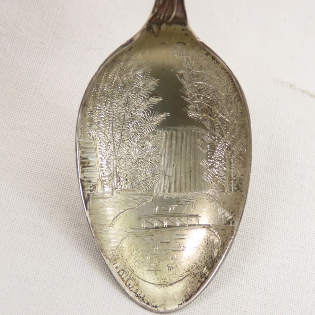 2 MN & 1 Spokane, WA Indian Chief Sterling Spoons - 7