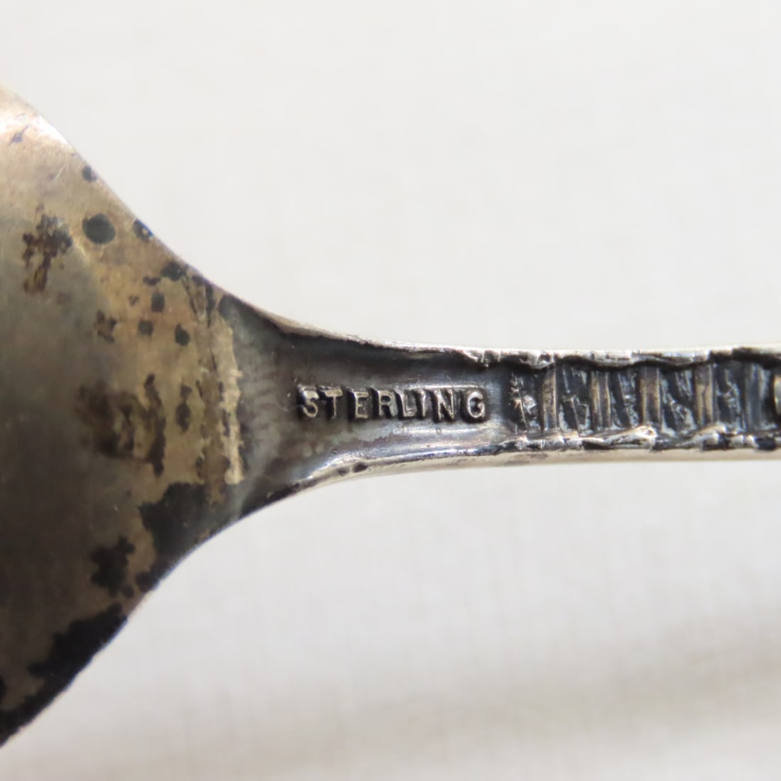 Sterling & 900 Silver Souvenir Travel Spoons - 4