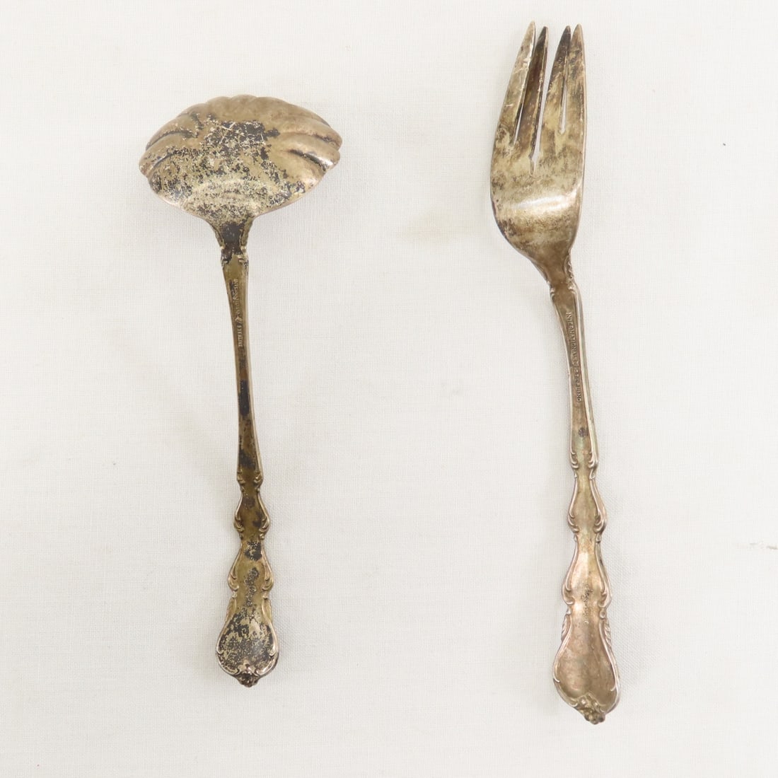 Sterling Serving Pieces & Candle Snuffer - 13
