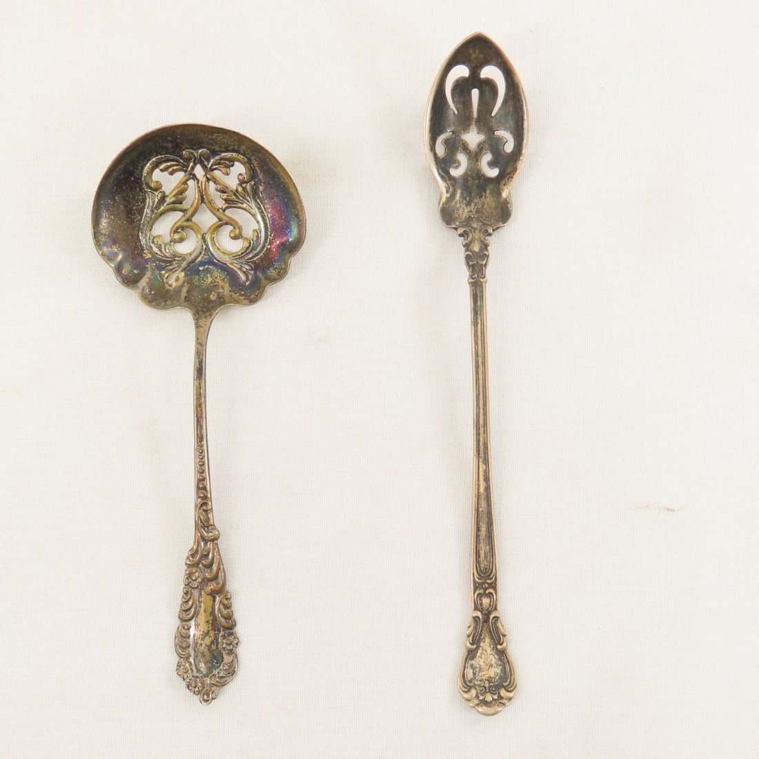 Sterling Serving Pieces & Candle Snuffer - 8