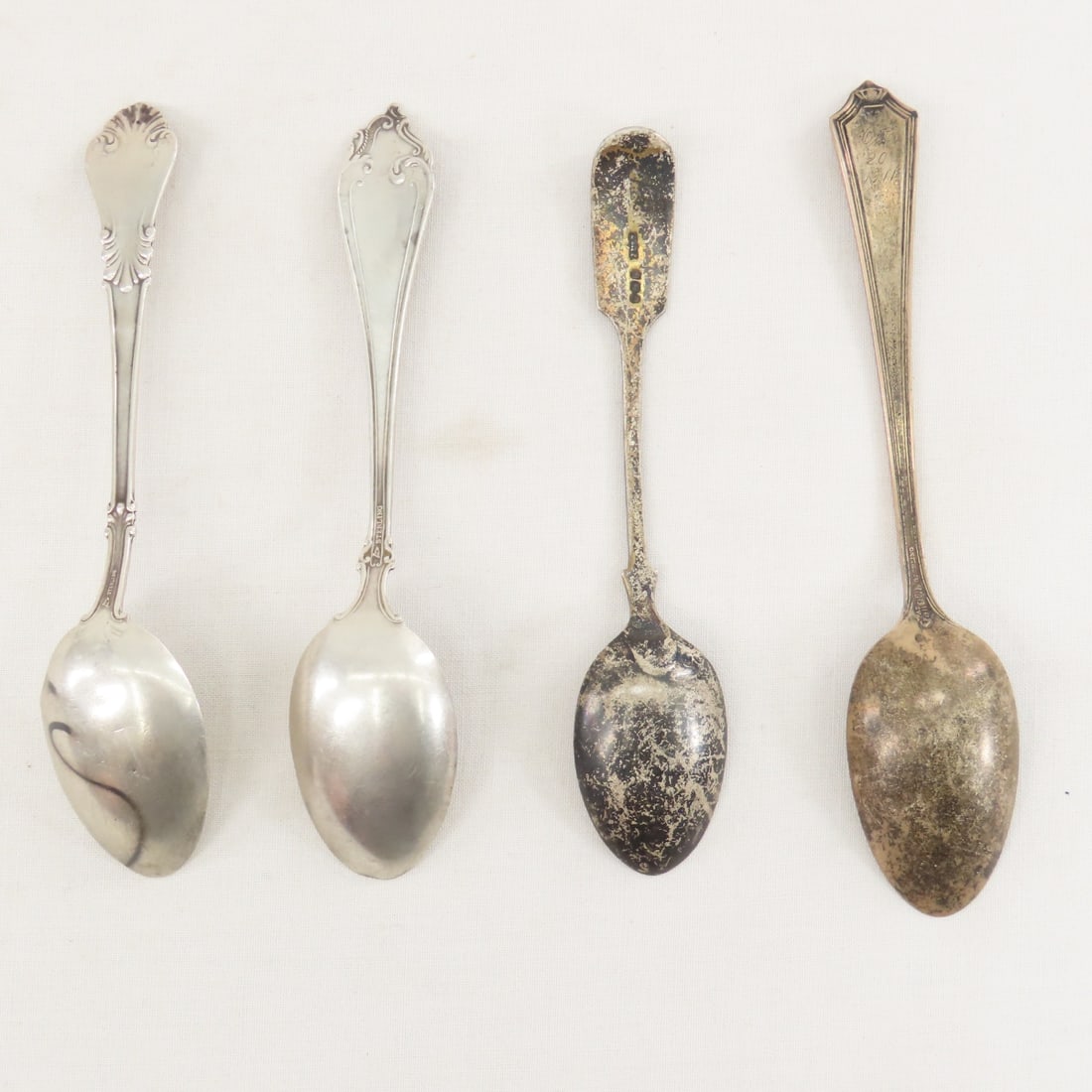 Sterling Silver Flatware, Sugar Tong & Napkin Ring - 10