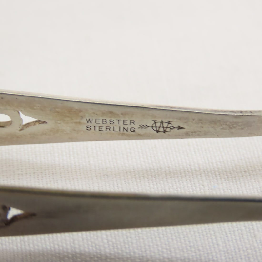 Sterling Silver Flatware, Sugar Tong & Napkin Ring - 8