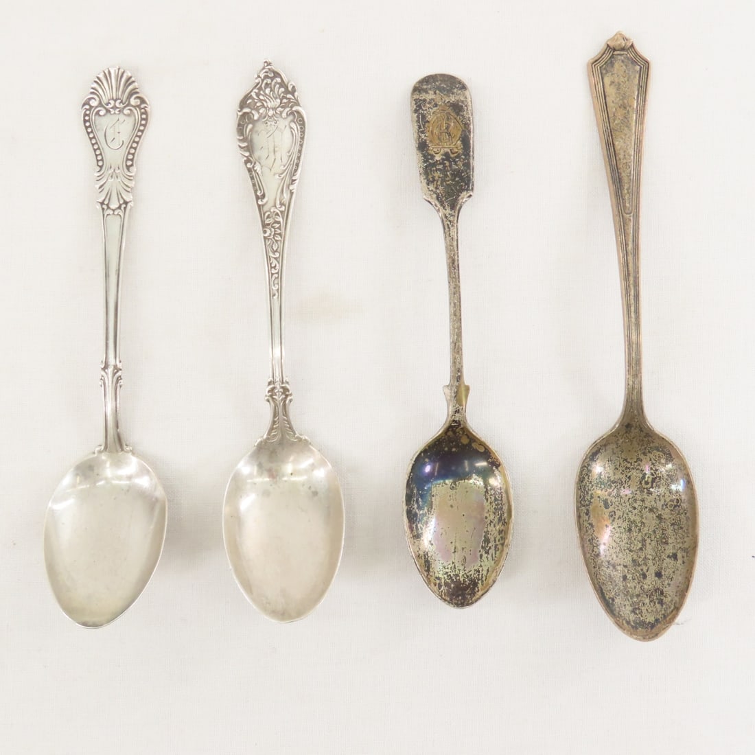 Sterling Silver Flatware, Sugar Tong & Napkin Ring - 9