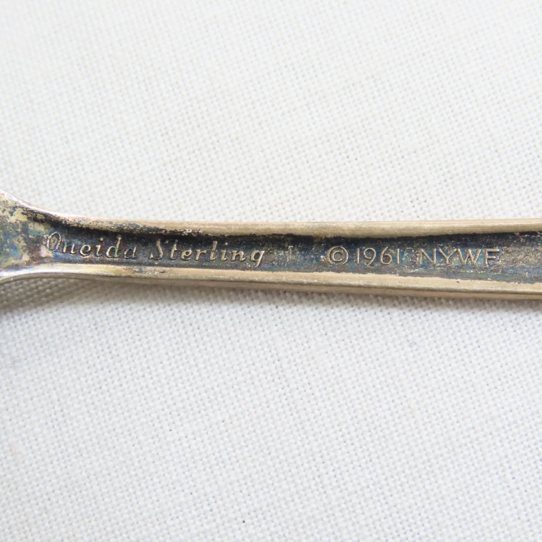 1964 NY World Fair Sterling Spoon & More - 9